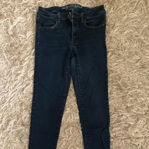 American Eagle Dark Wash Skinny Jeggings
